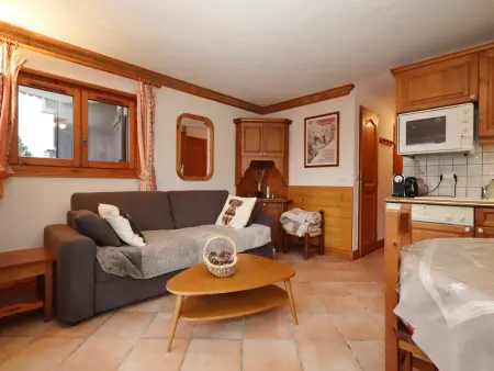 Appartement 2P cabine aux Houches, 6 pers, animaux admis : photo 5