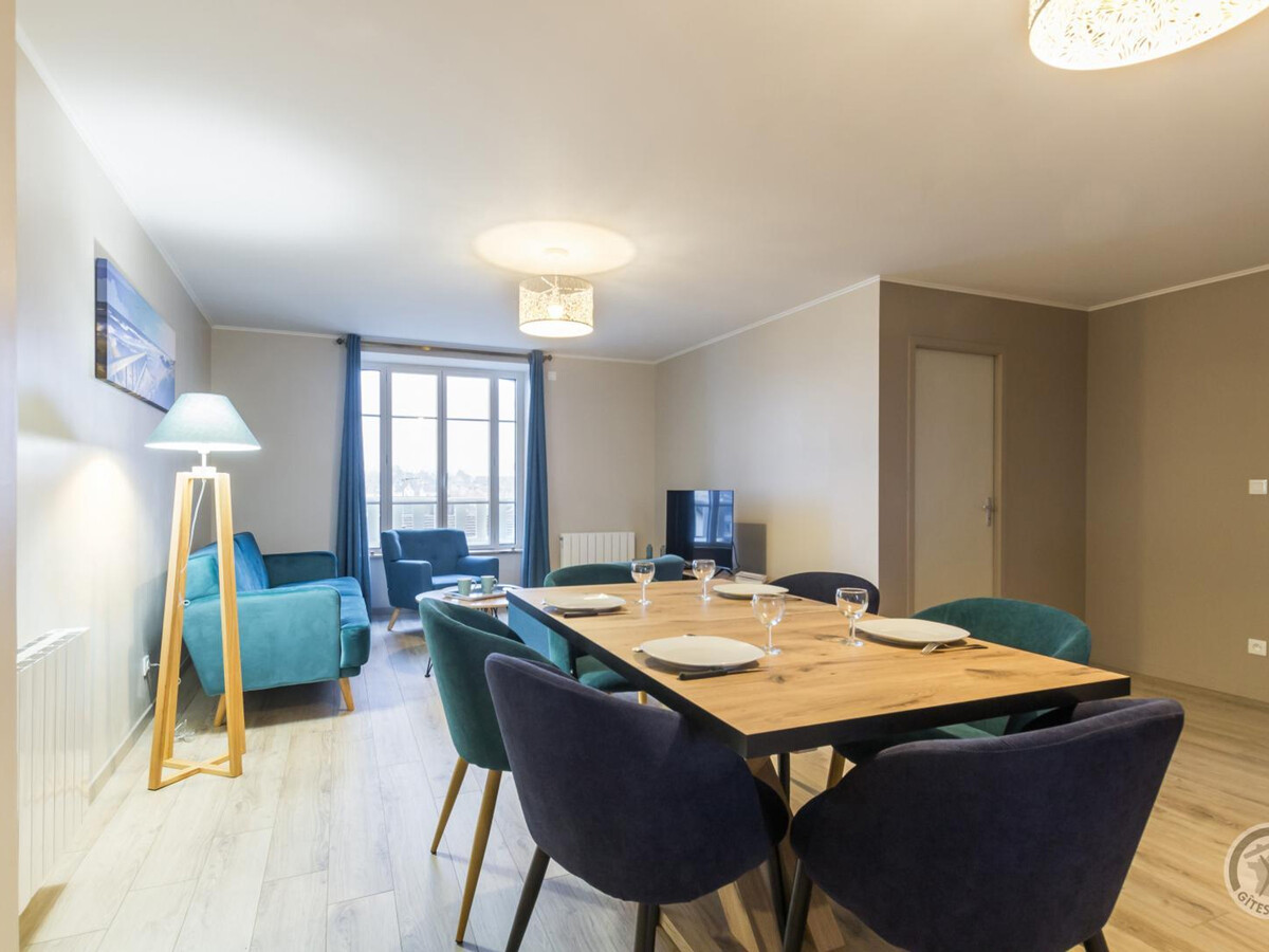 Appartement 2 chambres vue sur Granville, 500m plage - Photo 4