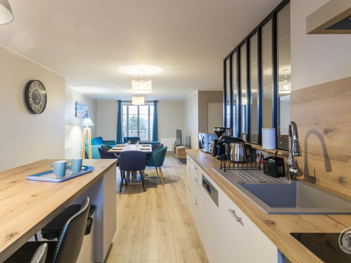 Appartement 2 chambres vue sur Granville, 500m plage - Photo 6