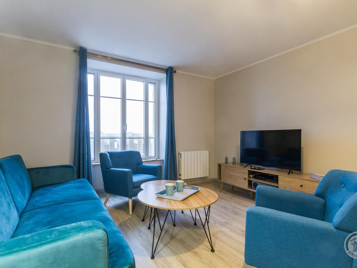 Appartement 2 chambres vue sur Granville, 500m plage - Photo 8