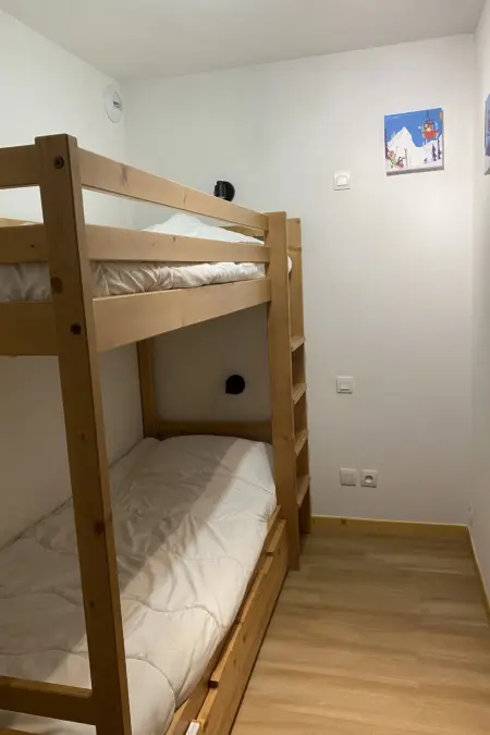 Appartement T. Bergerie à 50 m des pistes, piscine : photo 13