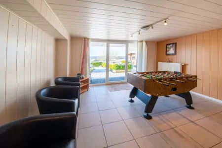 Villa Chez Mari-Jo à Trois-Ponts, sauna et terrasse : photo 20