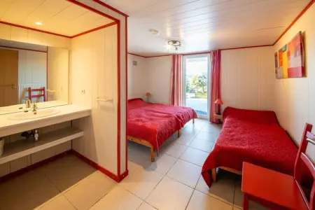 Villa Chez Mari-Jo à Trois-Ponts, sauna et terrasse : photo 24