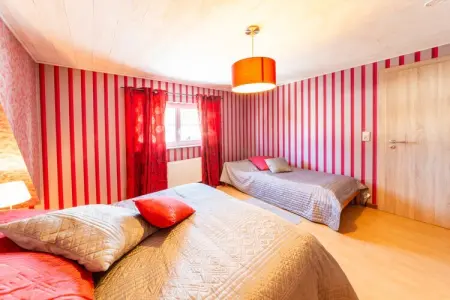 Villa Chez Mari-Jo à Trois-Ponts, sauna et terrasse : photo 29