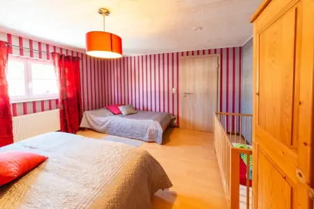 Villa Chez Mari-Jo à Trois-Ponts, sauna et terrasse : photo 30
