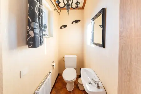 Villa Chez Mari-Jo à Trois-Ponts, sauna et terrasse : photo 31