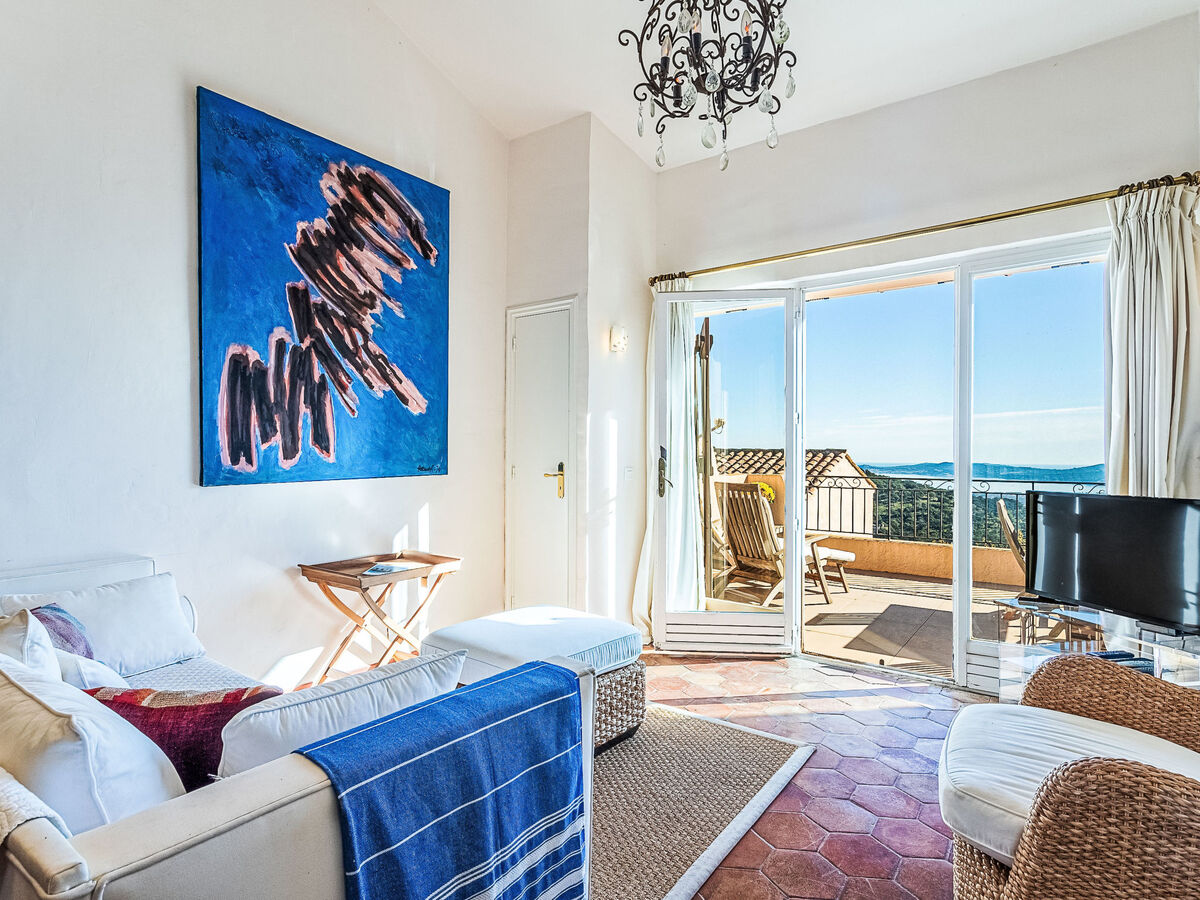 Appartement Village de Silhouette, vue mer à Grimaud - Photo 2