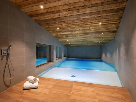 Balmaz Lodge, chalet 5★ 15 pers, piscine, sauna à 300m des pistes : photo 4