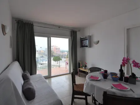 Appartement 2 ch, 300 m plage Santa Margarita, Roses : photo 5