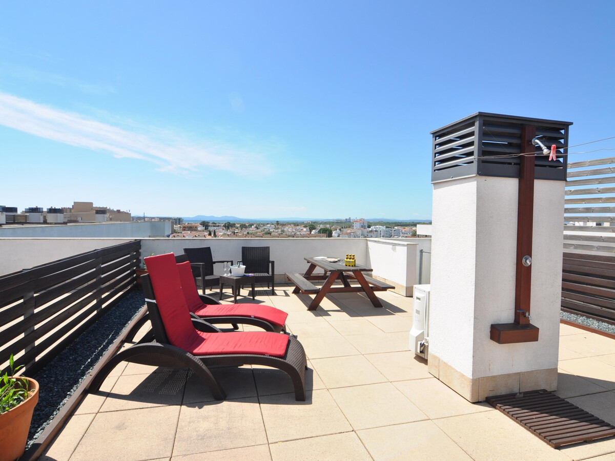 Appartement 1 chambre à Roses, 1,5 km plage, piscine - Photo 7
