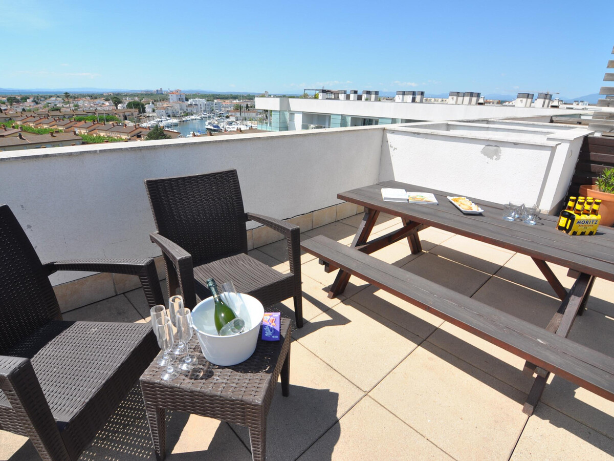 Appartement 1 chambre à Roses, 1,5 km plage, piscine - Photo 10