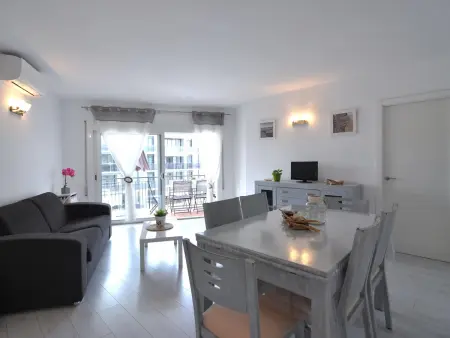Appartement 2 ch, 300m plage à Roses avec terrasse : photo 7