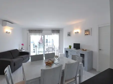 Appartement 2 ch, 300m plage à Roses avec terrasse : photo 14