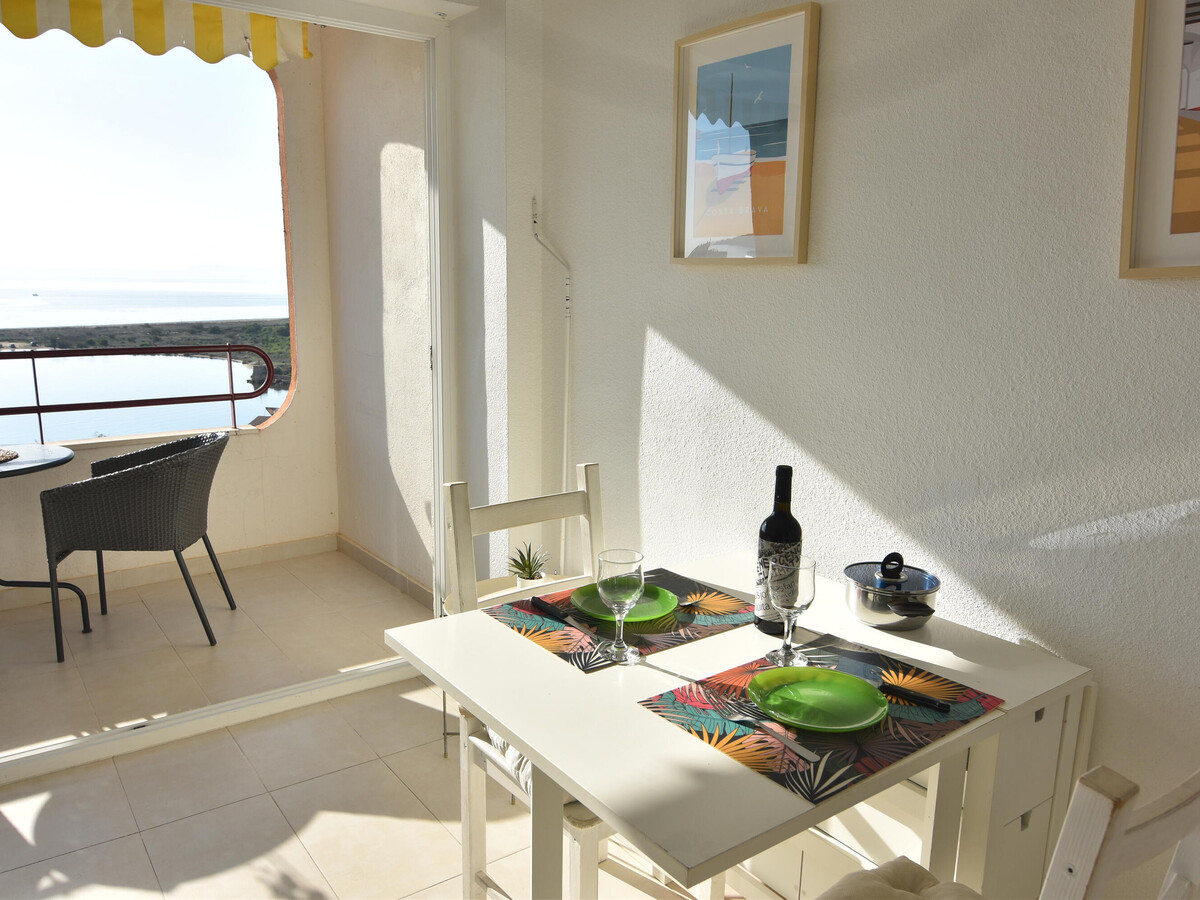Studio 4 pers. Roses, terrasse et piscine commune - Photo 7