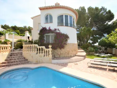 Villa 4 chambres Javea avec piscine 9x4m et vue mer : photo 2
