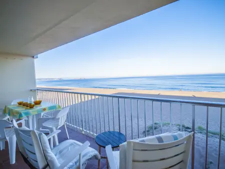 Location appartement à Pals, Appartement en bord de mer à Platja de Pals avec terrasse et parking