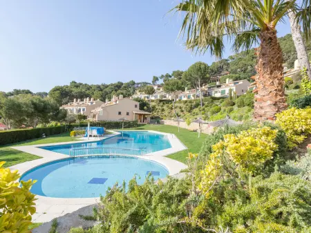Location villa à Llafranc, Grande maison familiale avec piscine et tennis à Llafranc