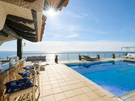 Villa Costa Brava 12 pers. : piscines, sauna et falaise privée : photo 6