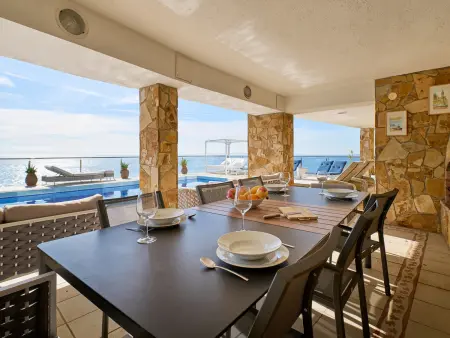 Villa Costa Brava 12 pers. : piscines, sauna et falaise privée : photo 8