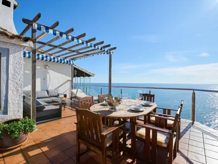 Villa Costa Brava 12 pers. : piscines, sauna et falaise privée : photo 18