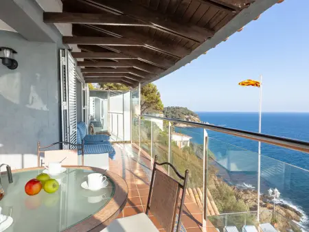 Villa Costa Brava 12 pers. : piscines, sauna et falaise privée : photo 20
