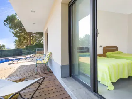 Maison moderne avec piscine privée et vue montagne, proche plage Costa Brava, animaux admis - Photo 13