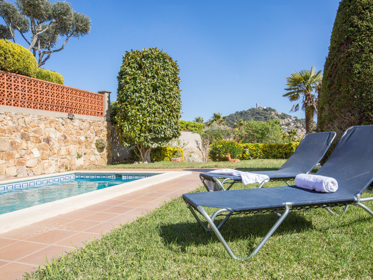 Villa 6 pers. Blanes : piscine privée, jardin, parking - Photo 8