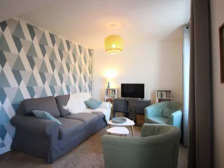T3 68m² rez-de-jardin, 5 pers, accès direct espaces verts : photo 3