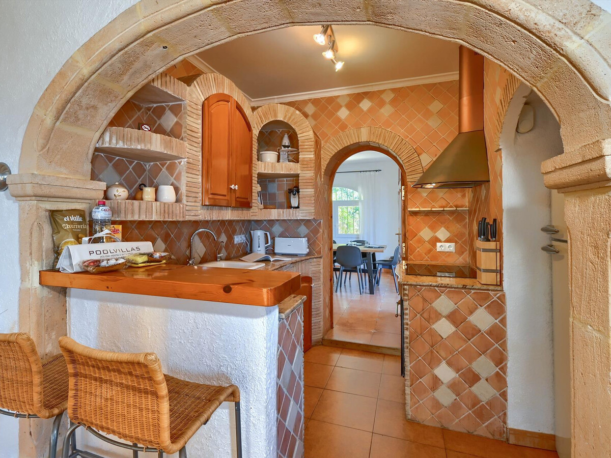 Villa 6 pers, piscine lagon 8x4m, vue mer à Denia - Photo 10