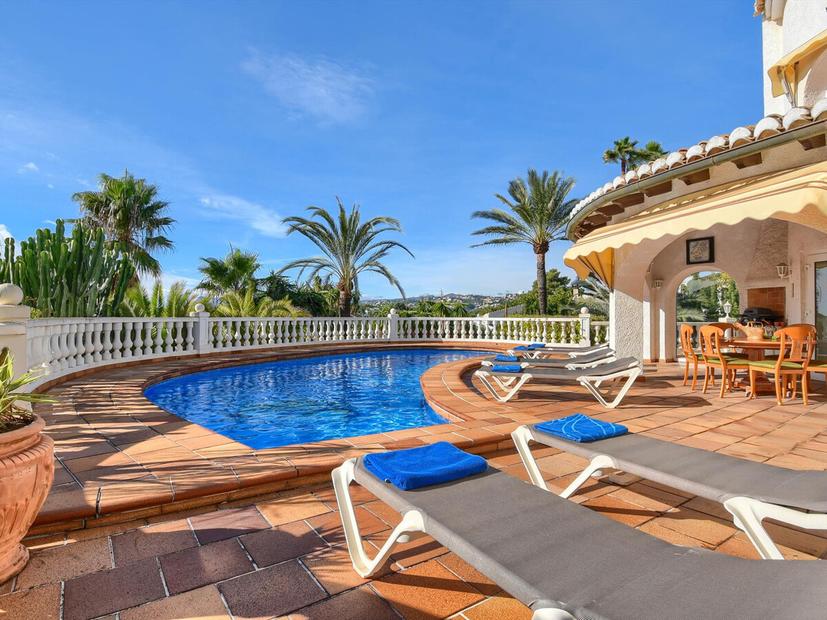 Villa 8 pers., piscine privée 10x4m à Moraira - Photo 2