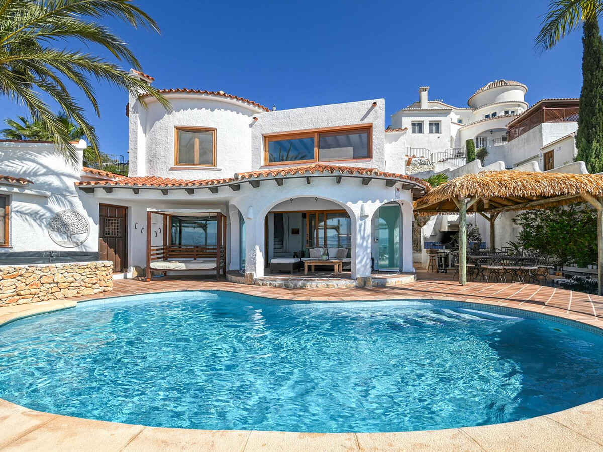 Villa 3 chambres, piscine privée et vue mer à Moraira - Photo 1