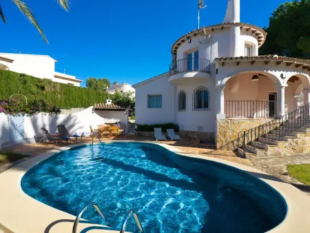 Location maison à Denia, Maison de vacances à Denia avec piscine privée, climatisation et parking