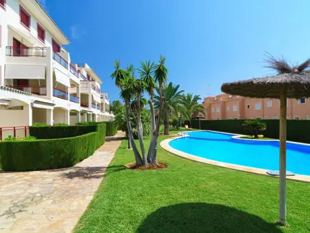 Appartement 3 chambres à Denia avec piscine et jardin commun : photo 3
