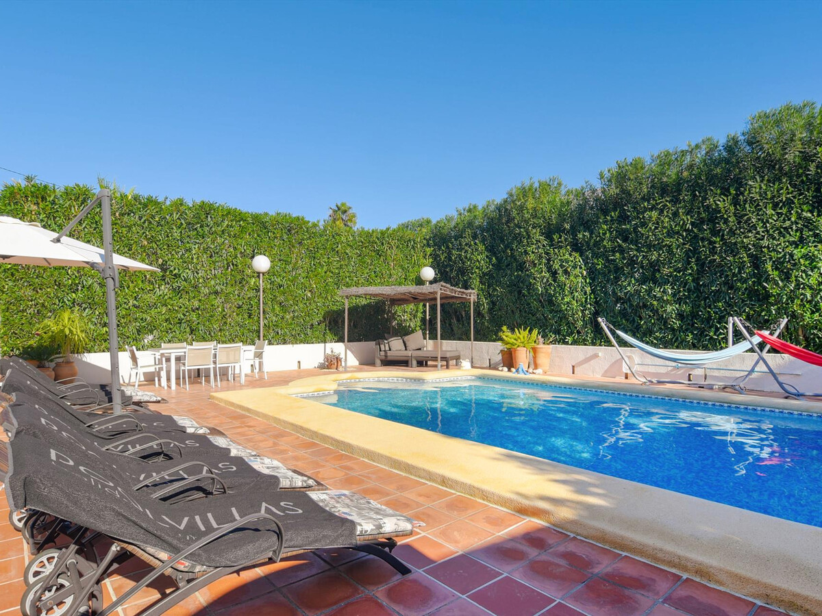 Villa 12 pers. Moraira : piscine chauffée, 6 chambres, 500 m plage - Photo 4