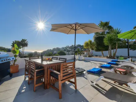 Villa à Moraira avec piscine privée, jardin, climatisation, proche plage - Photo 2
