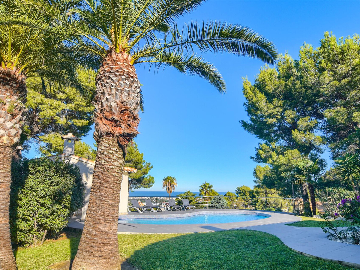 Villa 4 pers. Denia : piscine lagune, jardin, vue mer - Photo 14