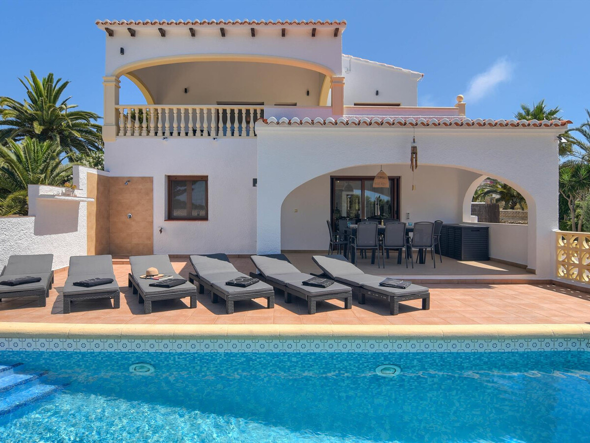 Villa 4 chambres Javea, piscine chauffée et vue mer - Photo 1