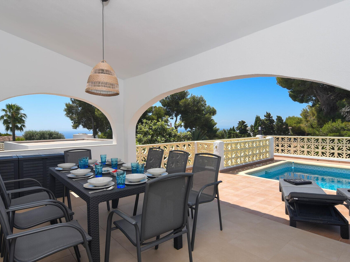 Villa 4 chambres Javea, piscine chauffée et vue mer - Photo 3