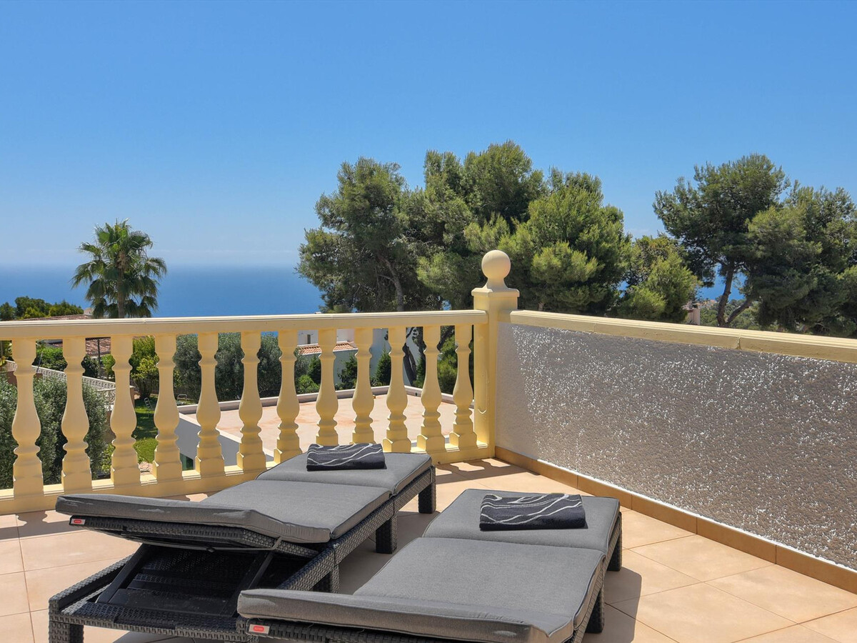 Villa 4 chambres Javea, piscine chauffée et vue mer - Photo 7