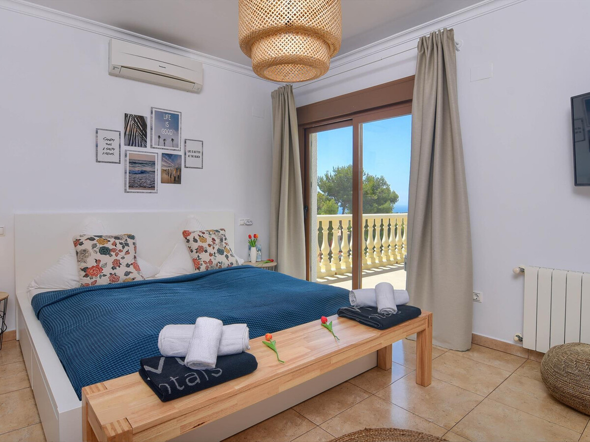 Villa 4 chambres Javea, piscine chauffée et vue mer - Photo 15