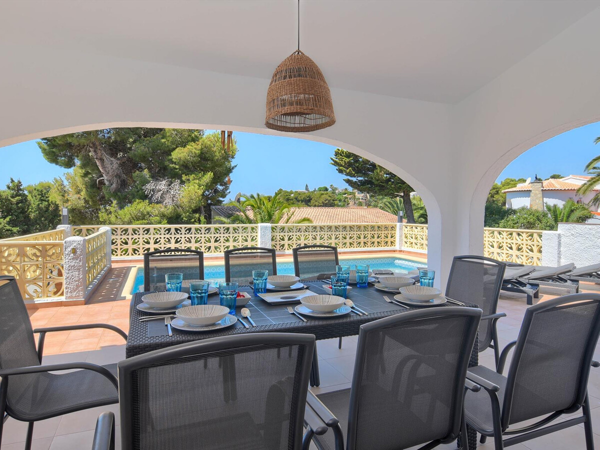 Villa 3 chambres, piscine chauffée et vue mer à Javea - Photo 4