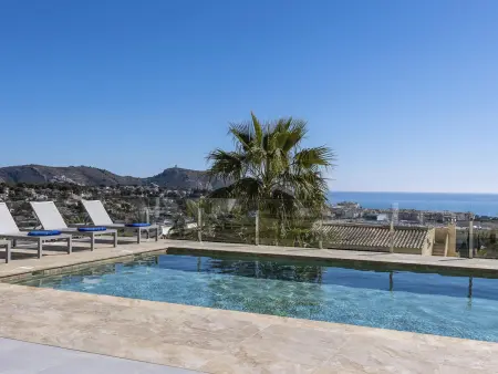 Villa moderne avec piscine privée près de la plage de Moraira, idéal pour familles, clim et WiFi inclus - Photo 3