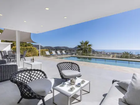 Villa moderne avec piscine privée près de la plage de Moraira, idéal pour familles, clim et WiFi inclus - Photo 5