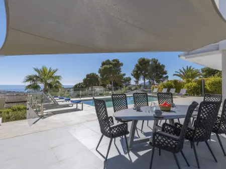 Villa moderne avec piscine privée près de la plage de Moraira, idéal pour familles, clim et WiFi inclus - Photo 6