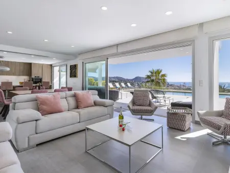 Villa moderne avec piscine privée près de la plage de Moraira, idéal pour familles, clim et WiFi inclus - Photo 8