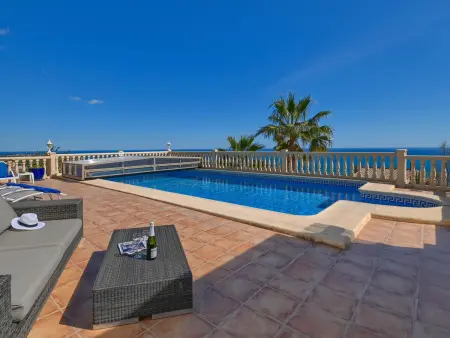 Villa 3 chambres Benitachell, piscine 12m et vue mer : photo 5