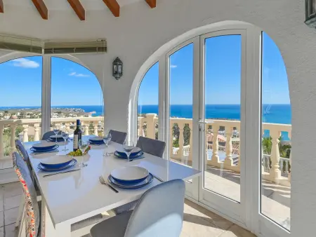 Villa 3 chambres Benitachell, piscine 12m et vue mer : photo 6