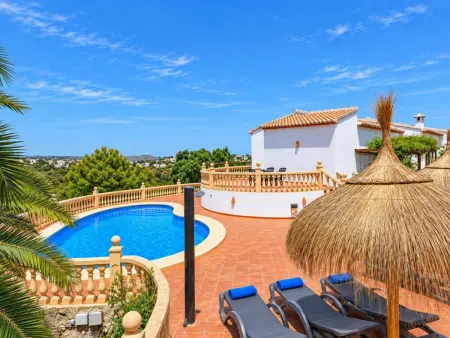 Villa 6 pers. à Xàbia : piscine 10x5m, jardin, climatisation : photo 2