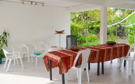 Appartement avec jardin privé et terrasse aux Trois-Îlets, Martinique : photo 6