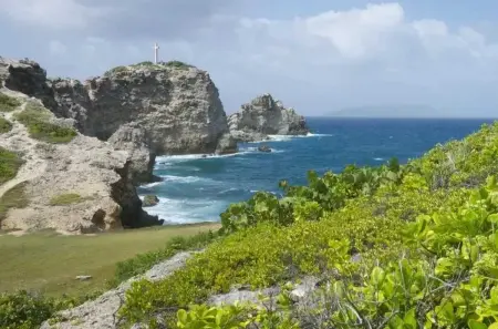 Maison cozy avec piscine partagée à Saint-François, Guadeloupe : photo 11